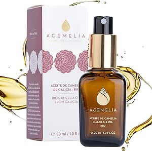 Aceite camelia para yoga facial en piel grasa