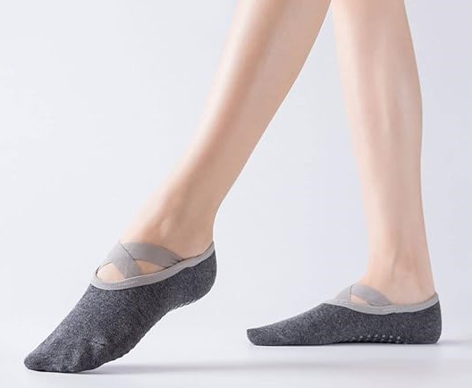 Calcetines yoga antideslizantes tipo bailarina