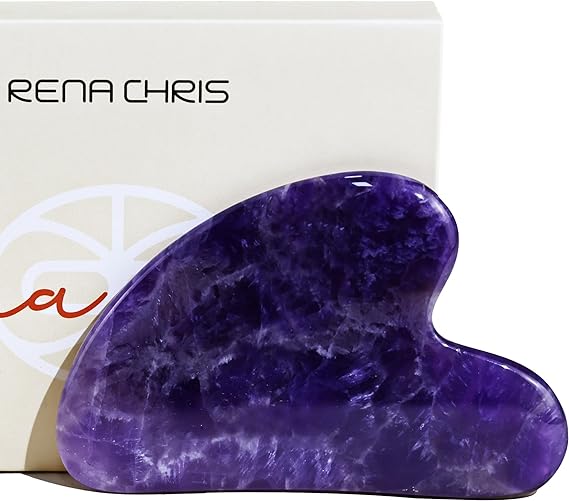 Gua sha amatista real